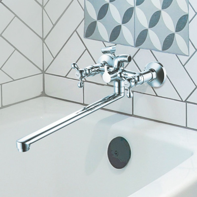Смеситель для ванны Gross Aqua Yota 7088039C-35L(F)