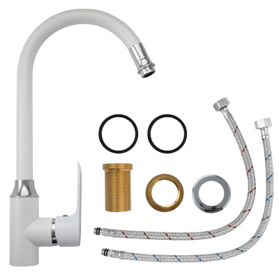 Смеситель для кухни GFmark 5254 белый