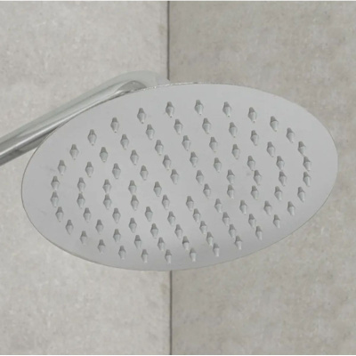 Душевая стойка BRIMIX 3087 с тропическим душем и смесителем