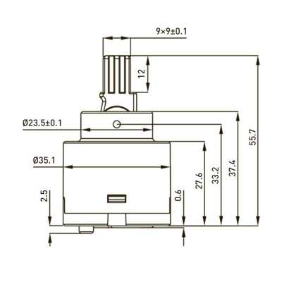 D35 Картридж GROSS AQUA 35 мм F0217  (в ЦП)
