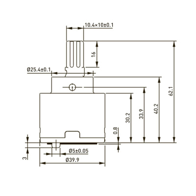 D40 Картридж GROSS AQUA 40 мм F0218  (в ЦП)