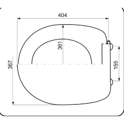 Сиденье для унитаза Уклад СУ 81.05.00 Белое