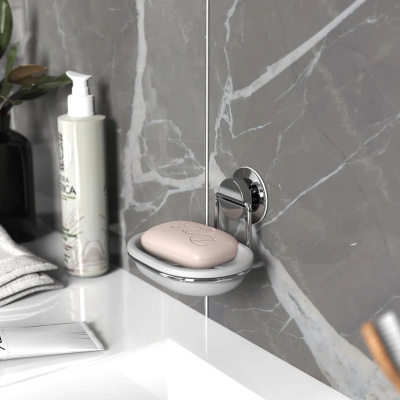 Мыльница для ванной FORA ATLANT A036 настенная пластиковая