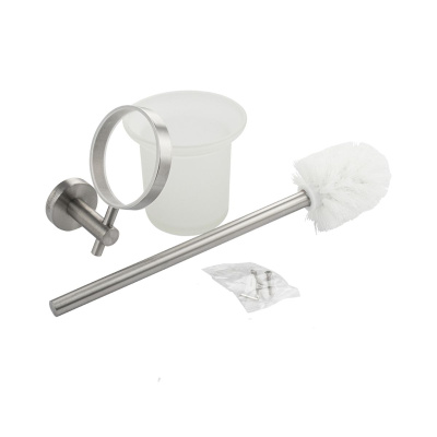 Ёршик для унитаза GFmark 80162 настенный из нержавеющей стали