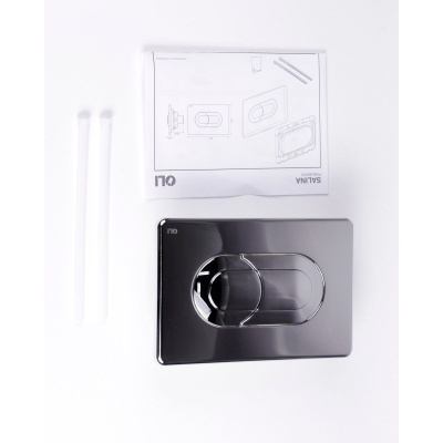 Панель смыва для инсталляции OLI SALINA 640084 хром глянцевый