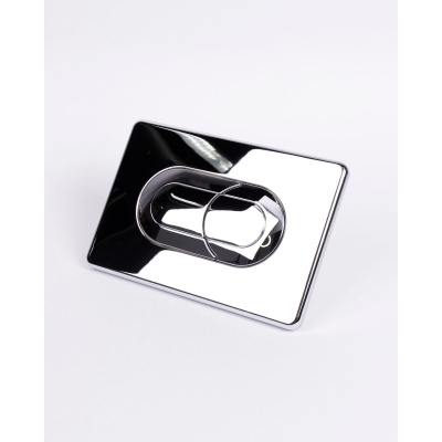 Панель смыва для инсталляции OLI SALINA 640084 хром глянцевый