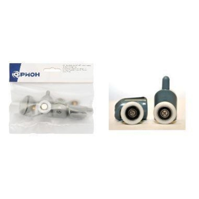 ORION Ролики дверные 2*1+2*1, крепление через 1 отверстие, в п/у 0101009