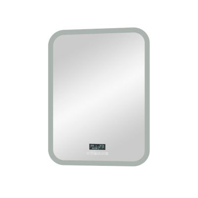 Зеркало для ванной Glamour ЗЛП130 600x800 LED подсветка с подогревом музыкальным блоком