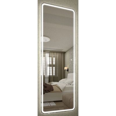 Зеркало Loren ЗЛП430 455х1350 LED подсветка сенсорный выключатель