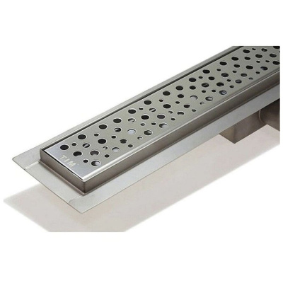 Желоб сухой+гидрозатвор,нерж.сталь 55см   BAD415502