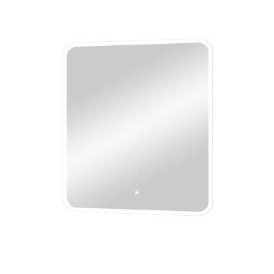 Зеркало для ванной Glamour ЗЛП440 800х900 LED подсветка cенсорный выключатель