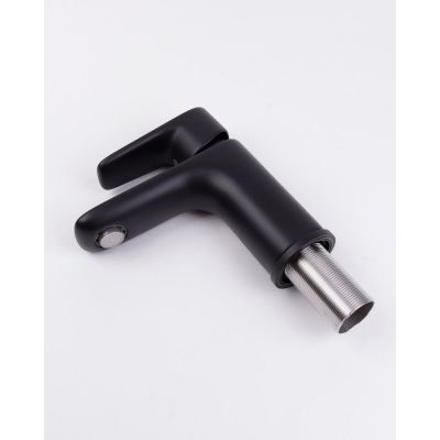 Смеситель для умывальника Gross Aqua Evo Matt Black 6241297MB черный