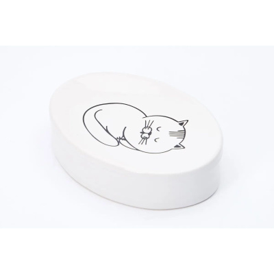 Мыльница для ванной FORA Happy Cats FOR-HC036 настольная