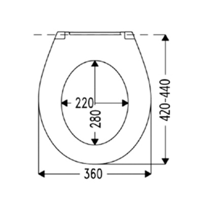 Сиденье для унитаза HARO Tablas Praemium 540785 Белое с микролифтом