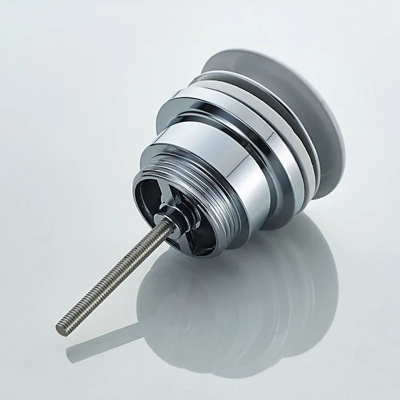 Донный клапан LEDEME белая крышка L67W