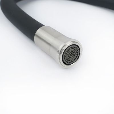 Смеситель для кухни Olive's Balear 13435-3BL с гибким изливом черный