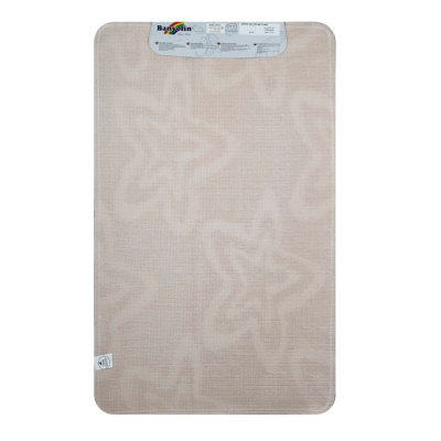 Коврик для ванной Санакс 00214 SILVER одинарный Коричневый 60х100 см