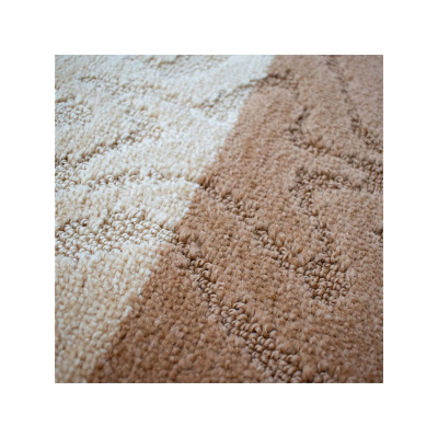 Коврик для ванной Санакс 00207 SILVER двойной Коричневый 60х100 + 50х60 см