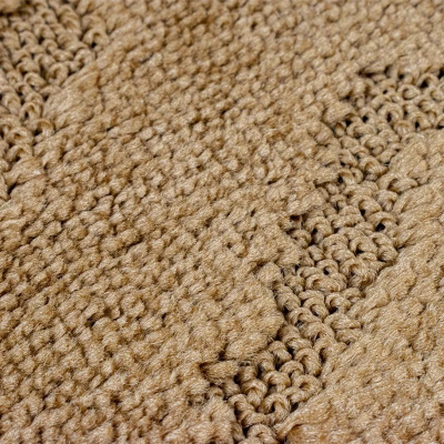 Коврик для ванной Санакс 00287 CLASSIC UNI двойной  Коричневый 55х90 + 45х55 см