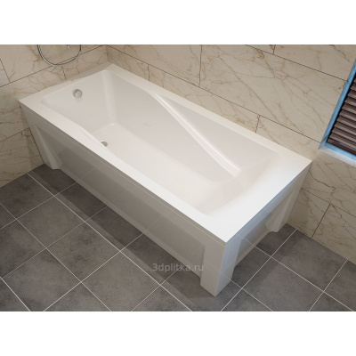 Панель фронтальная ALEX BAITLER GARDA, NEMI, MADIN для акриловых ванн 180