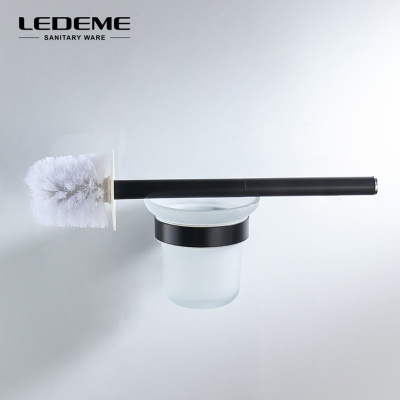 Ёрш для унитаза LEDEME L5510 Черный настенный