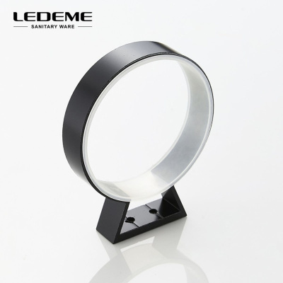 Ёрш для унитаза LEDEME L5510 Черный настенный