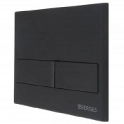 Кнопка для инсталляции BERGES NOVUM L5 040015 Soft Touch черная