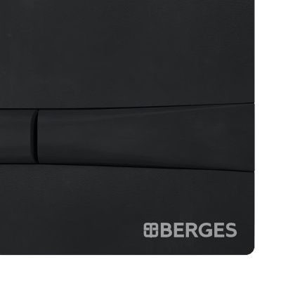 Кнопка для инсталляции BERGES NOVUM F5 040055 Soft Touch черная