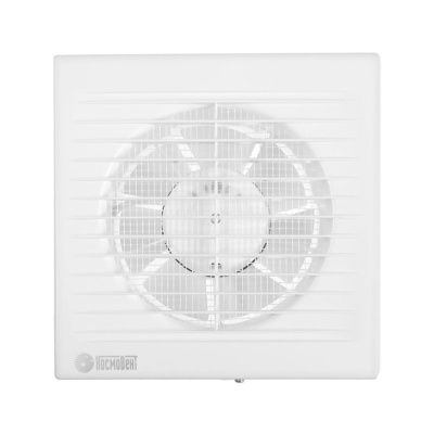 Вентилятор В125ВК Космовент (D125 мм, 94 м3/ч, с выключателем, антимоскитная сетка) 16 шт/кор.