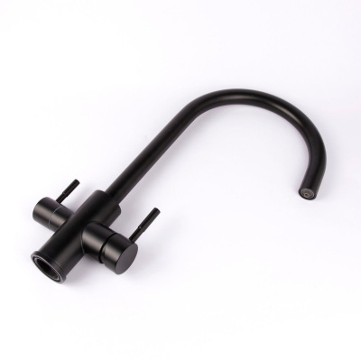 Смеситель для кухни Olive's Balear 13445BLB черный