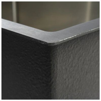 Мойка для кухни врезная GERHANS RK36050 хром из нержавеющей стали, 60*50 см с сифоном