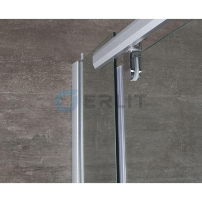 Душевое ограждение ERLIT™ ER10109H-C4 (900*900*2000) тонированное стекло 6 мм