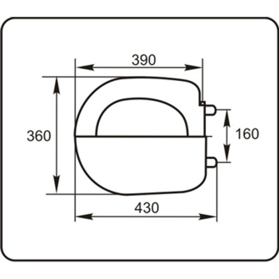 Сиденье для унитаза Уклад СУ 63.07.80 Белое
