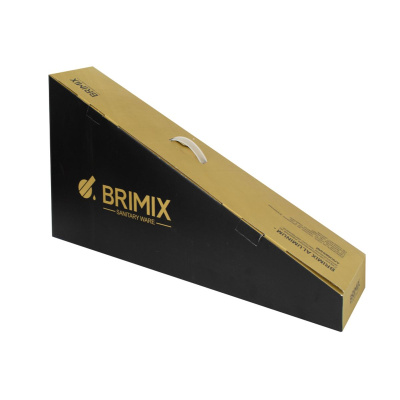 Душевая система BRIMIX 80705 со смесителем с тропическим душем из алюминия Графит