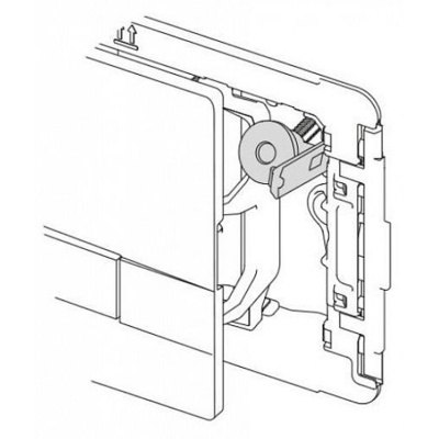 Панель смыва для инсталляции OLI Narrow OLIpure 148301 хром глянцевый