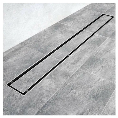 Желоб TIM гориз.выпуск с решеткой под кладку плитки защита от запаха:(сухой +гидрозатвор) 70*600мм BAD456002