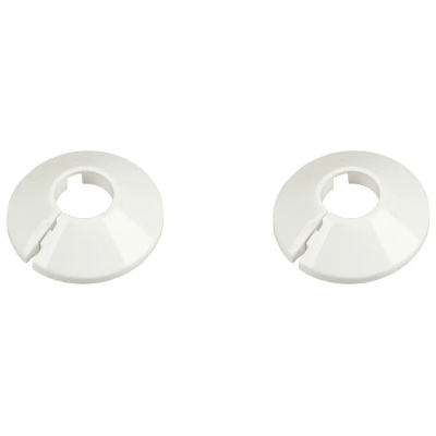 Декоративная накладка пластиковая ф16 мм MCH Chudej KB1016 белая