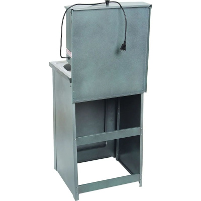 Умывальник АКВАТЕКС (бак антикорроз. с ЭВН+мойка нерж.) серебро