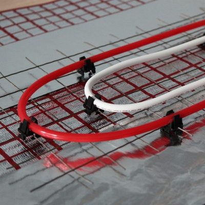 Клипса крепёжная поворотная для труб D14-20мм НФ-00000488