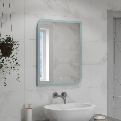 Зеркало Fantasy LED 600x800 с сенсором и подогревом ЗЛП233