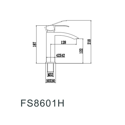Смеситель для раковины Fmark FS8601