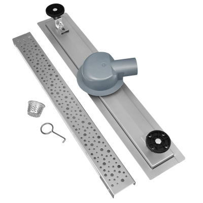 Желоб GERHANS для душа c горизонтальным выходом 500х70 мм K80107-50