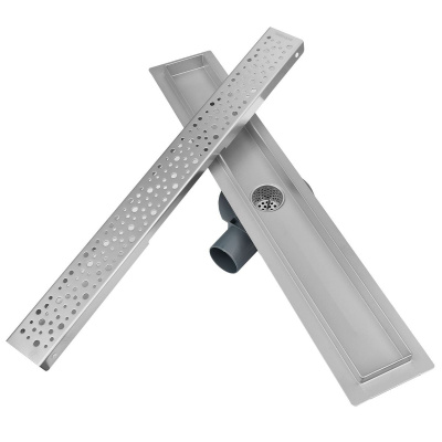 Желоб GERHANS для душа c горизонтальным выходом 500х70 мм K80107-50