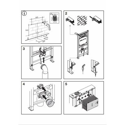 OLI Инсталляция OLI 80 ECO Sanitarblock mechanic 886914