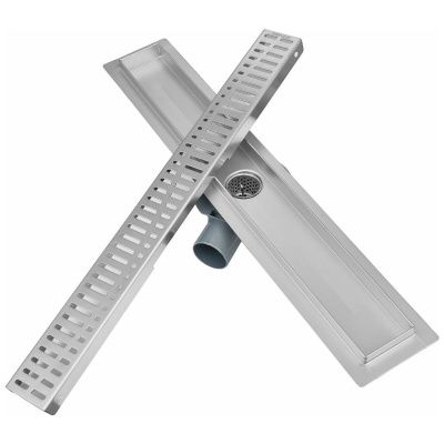 Желоб GERHANS для душа c горизонтальным выходом 600х70 мм K80107-60