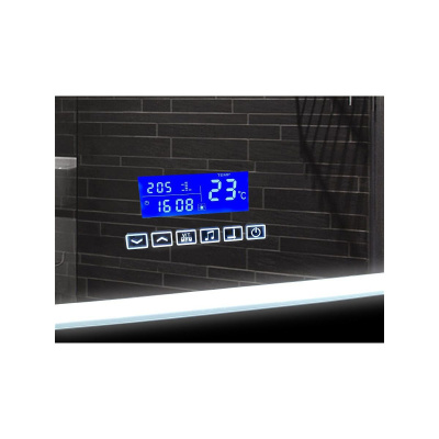 Зеркало Demure LED 900х700 с подогревом, музыкальным блоком ЗЛП448