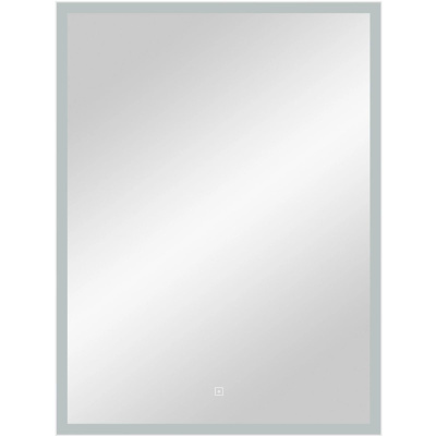 Зеркало Frame LED  White 700х1000 с сенсором алюминиевый профиль ЗЛП437