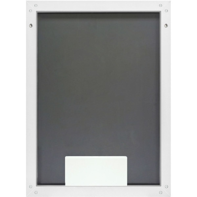 Зеркало Frame LED  White 700х1000 с сенсором алюминиевый профиль ЗЛП437