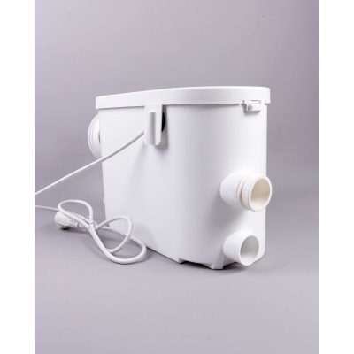 Санитарный насос TIM AM-STP-400n2 для отвода из унитаза, раковины и душа