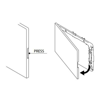 Панель механическая двойная Oli Glam OLIpure 139179/192905